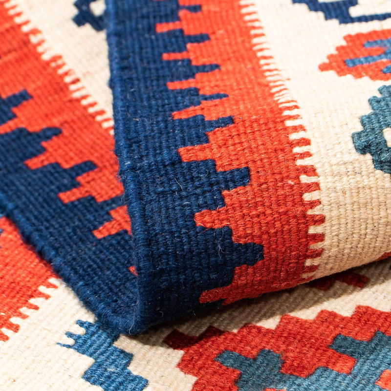 Tappeto Kelim - Orientale quadrato  - 104 x 100 cm - multicolore
