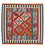 Tappeto Kelim - Orientale quadrato  - 105 x 103 cm - rosso scuro