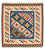 Tappeto Kelim - Orientale quadrato  - 106 x 102 cm - blu scuro