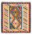 Tappeto Kelim - Orientale quadrato  - 103 x 100 cm - blu