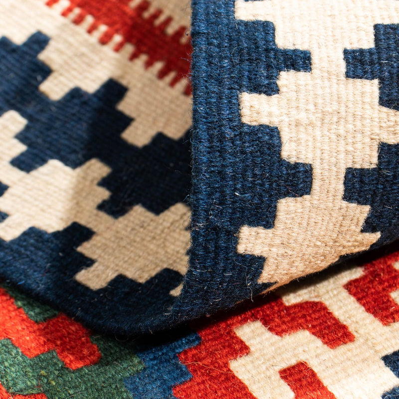 Tappeto Kelim - Orientale quadrato  - 102 x 96 cm - multicolore