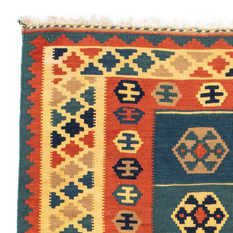 Tappeto Kelim - Orientale quadrato  - 100 x 100 cm - multicolore