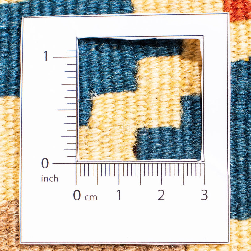Tappeto Kelim - Orientale quadrato  - 100 x 100 cm - multicolore