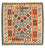 Tappeto Kelim - Orientale quadrato  - 105 x 103 cm - arancione