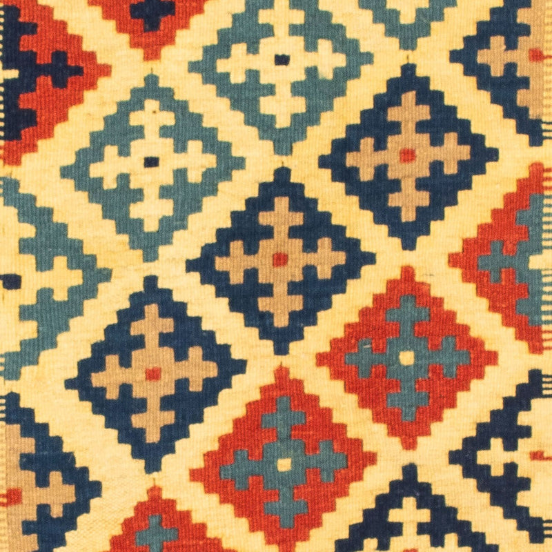 Tappeto Kelim - Orientale quadrato  - 105 x 102 cm - multicolore