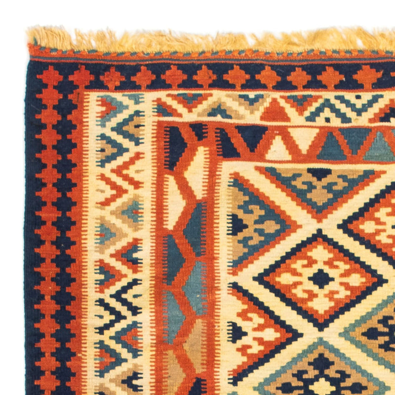 Tappeto Kelim - Orientale quadrato  - 103 x 100 cm - beige