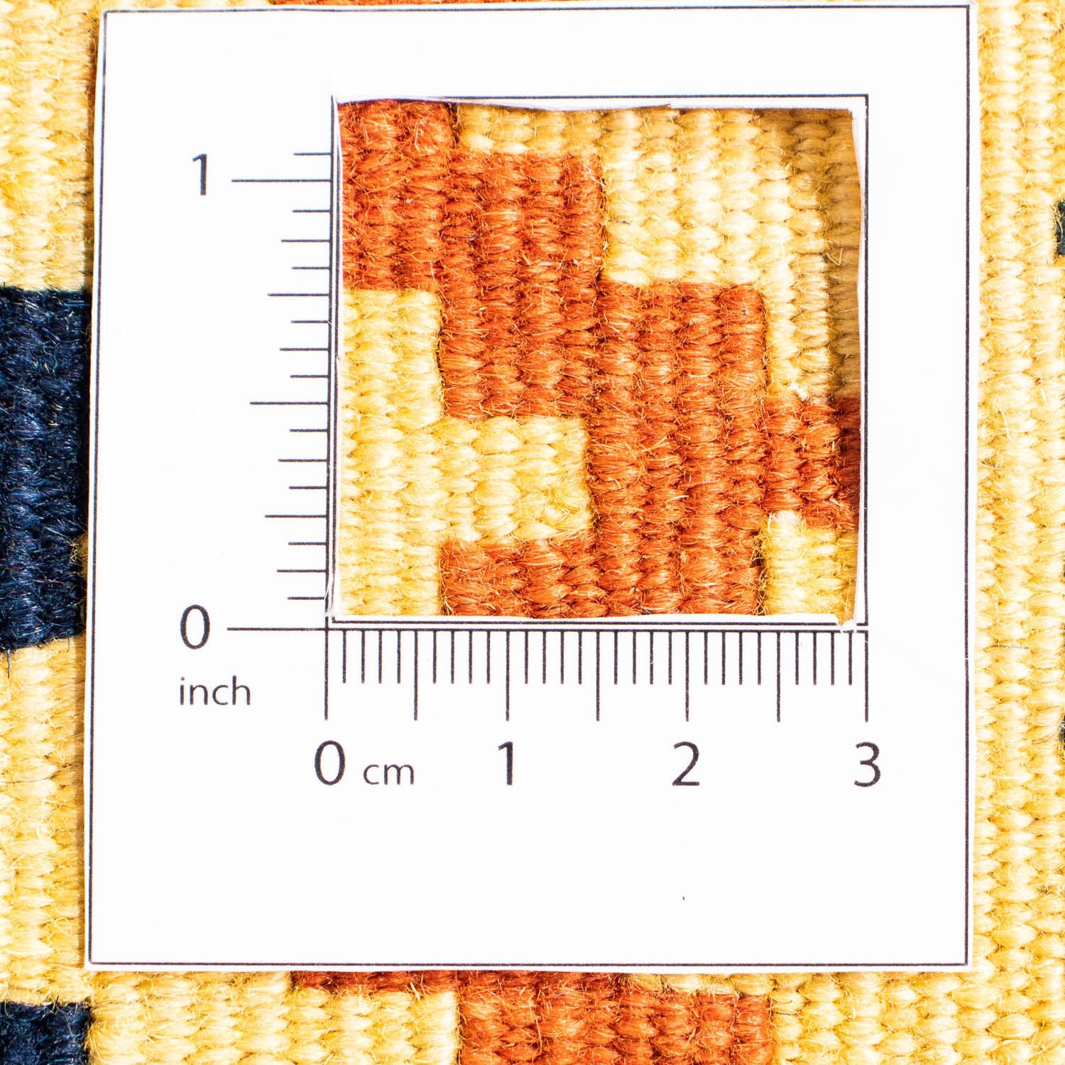 Tappeto Kelim - Orientale quadrato  - 103 x 100 cm - ruggine