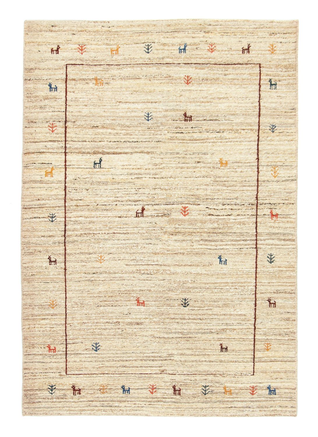 Tappeto Gabbeh - Persero - 174 x 121 cm - beige