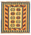 Tappeto Kelim - Orientale quadrato  - 107 x 100 cm - beige chiaro