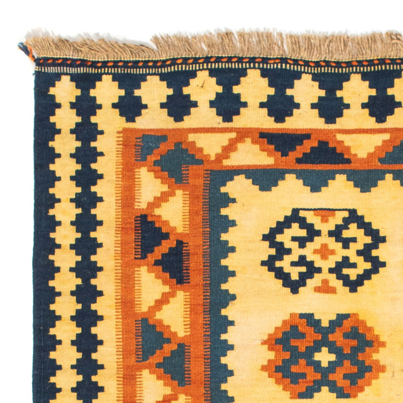 Tappeto Kelim - Orientale quadrato  - 107 x 100 cm - beige chiaro
