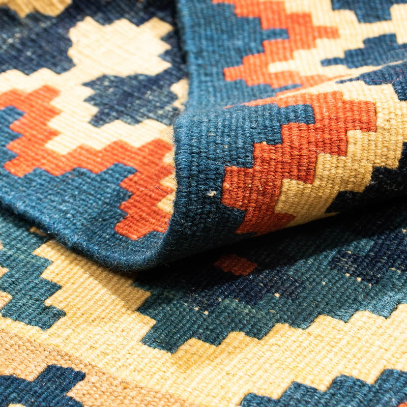 Tappeto Kelim - Orientale quadrato  - 98 x 96 cm - multicolore