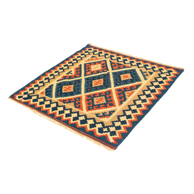 Tappeto Kelim - Orientale quadrato  - 98 x 96 cm - multicolore