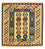 Tappeto Kelim - Orientale quadrato  - 101 x 95 cm - oro