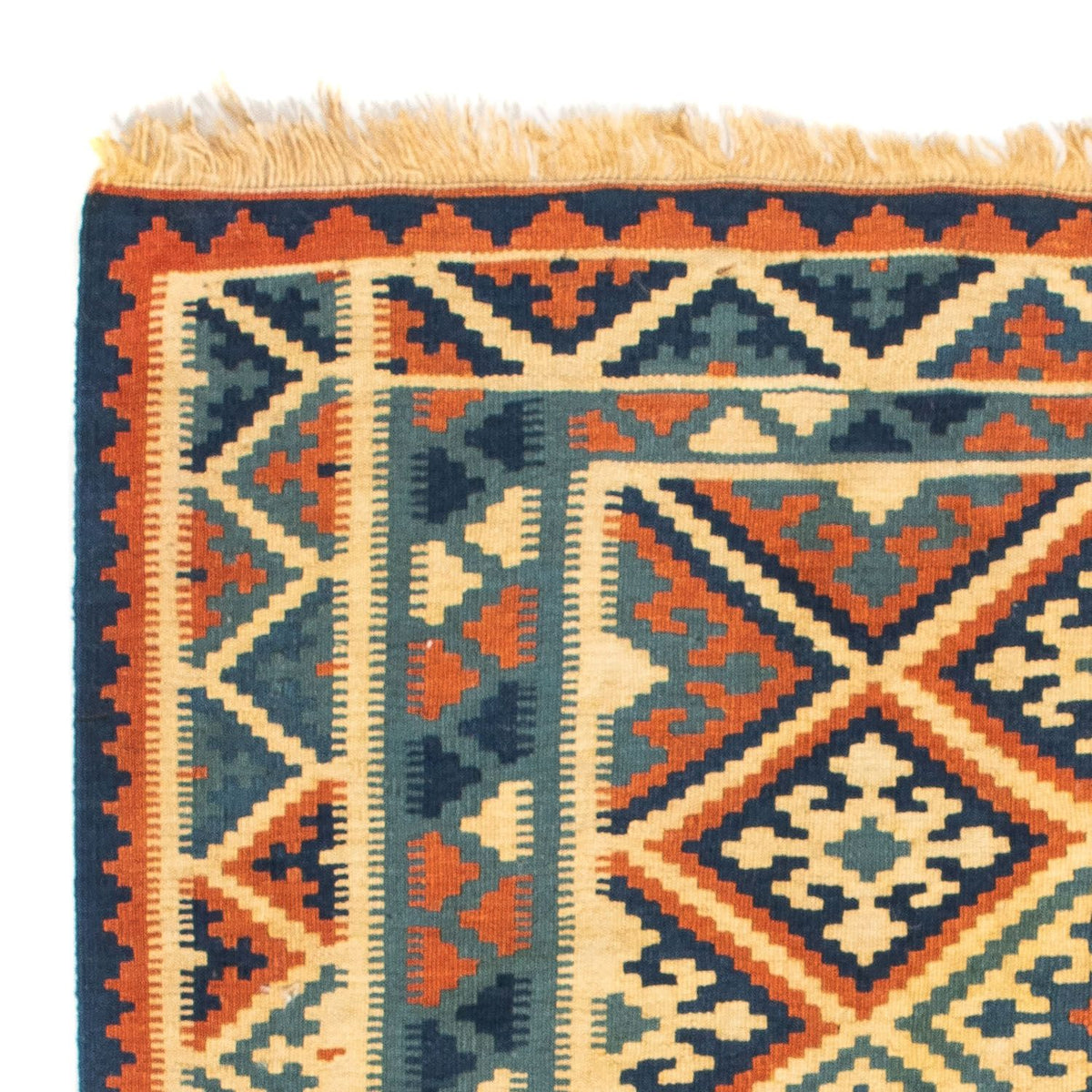 Tappeto Kelim - Orientale quadrato  - 105 x 95 cm - multicolore