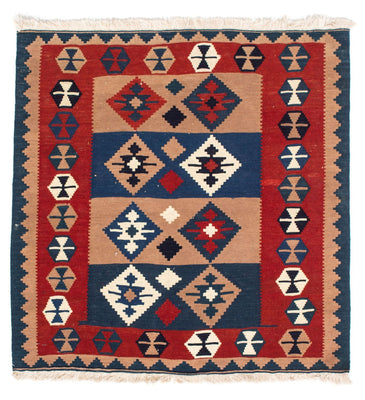 Tappeto Kelim - Orientale quadrato  - 100 x 97 cm - multicolore