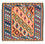 Tappeto Kelim - Orientale quadrato  - 103 x 100 cm - marrone chiaro