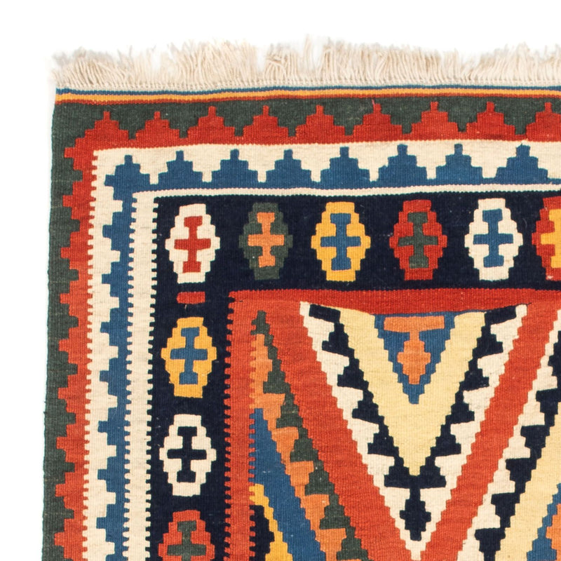 Tappeto Kelim - Orientale quadrato  - 114 x 102 cm - rosso