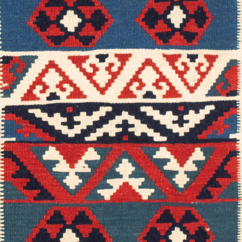 Tappeto Kelim - Orientale quadrato  - 103 x 100 cm - multicolore