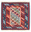 Tappeto Kelim - Orientale quadrato  - 105 x 104 cm - multicolore