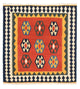 Kilim Fars Tappeto 105x100cm