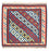 Tappeto Kelim - Orientale quadrato  - 104 x 97 cm - blu