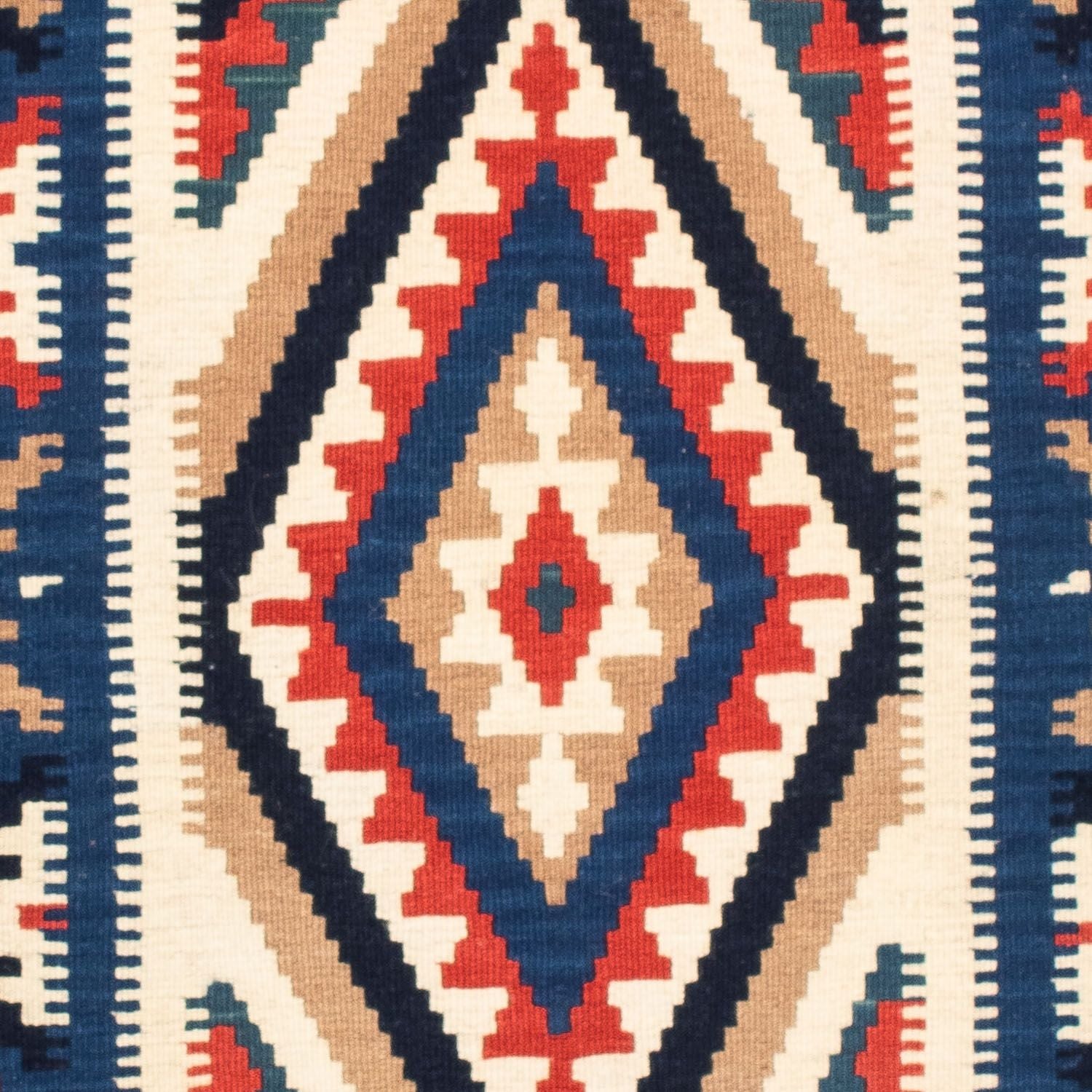 Tappeto Kelim - Orientale quadrato  - 106 x 100 cm - multicolore