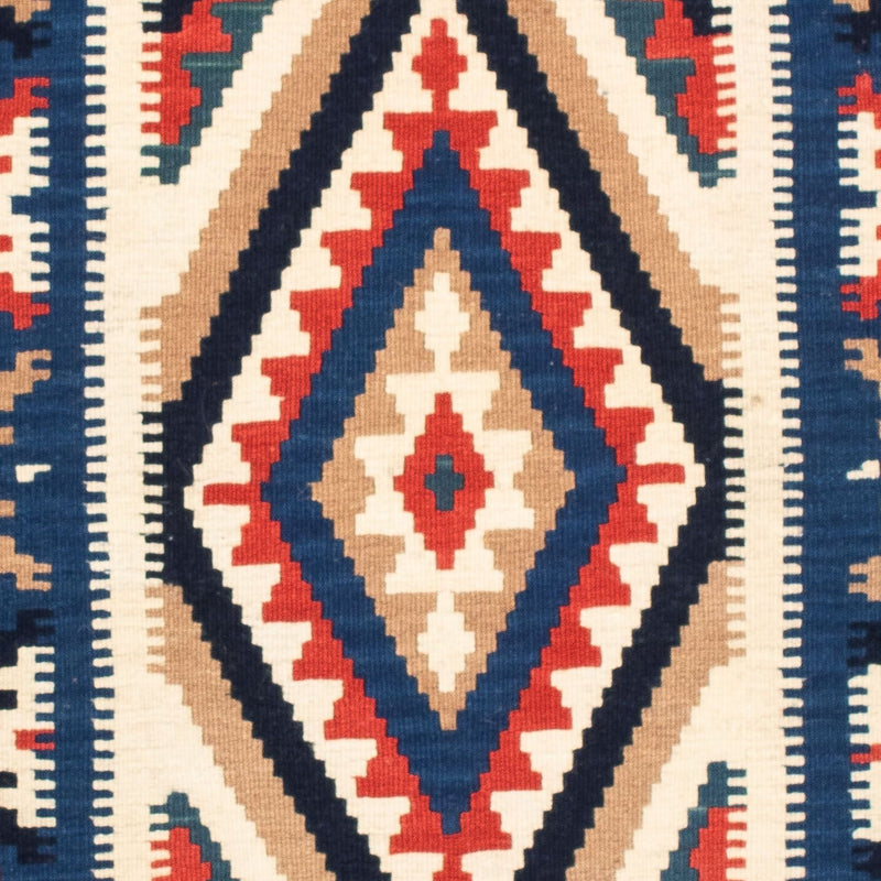 Tappeto Kelim - Orientale quadrato  - 106 x 100 cm - multicolore