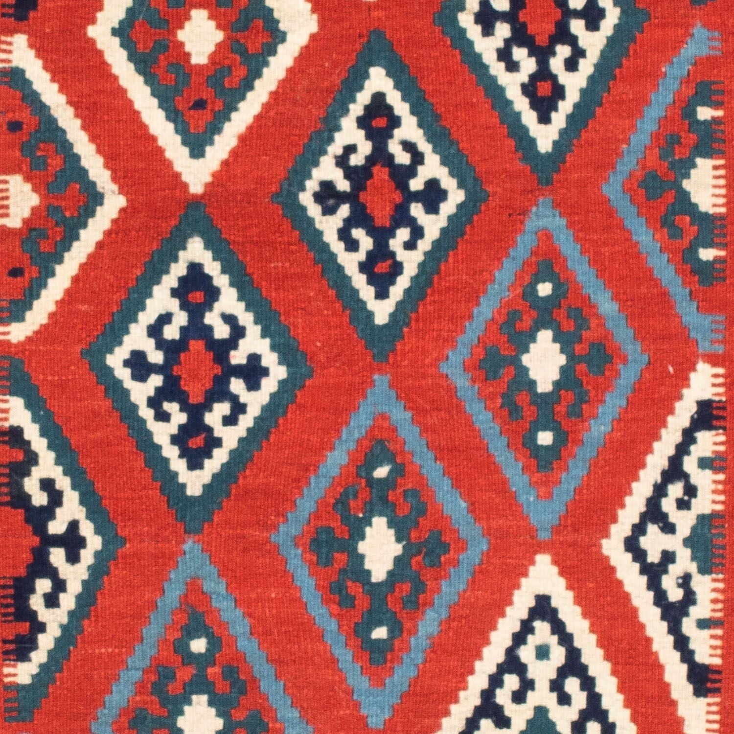 Tappeto Kelim - Orientale quadrato  - 103 x 101 cm - multicolore