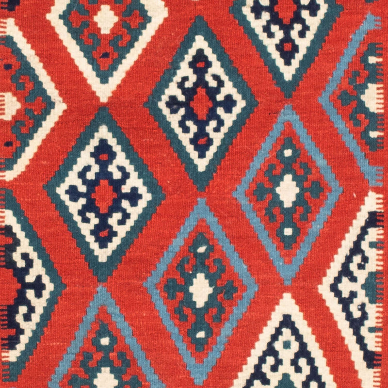 Tappeto Kelim - Orientale quadrato  - 103 x 101 cm - multicolore