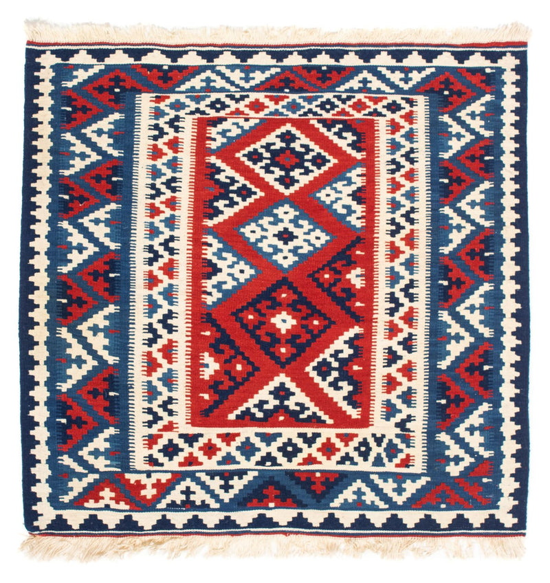 Tappeto Kelim - Orientale quadrato  - 103 x 103 cm - multicolore