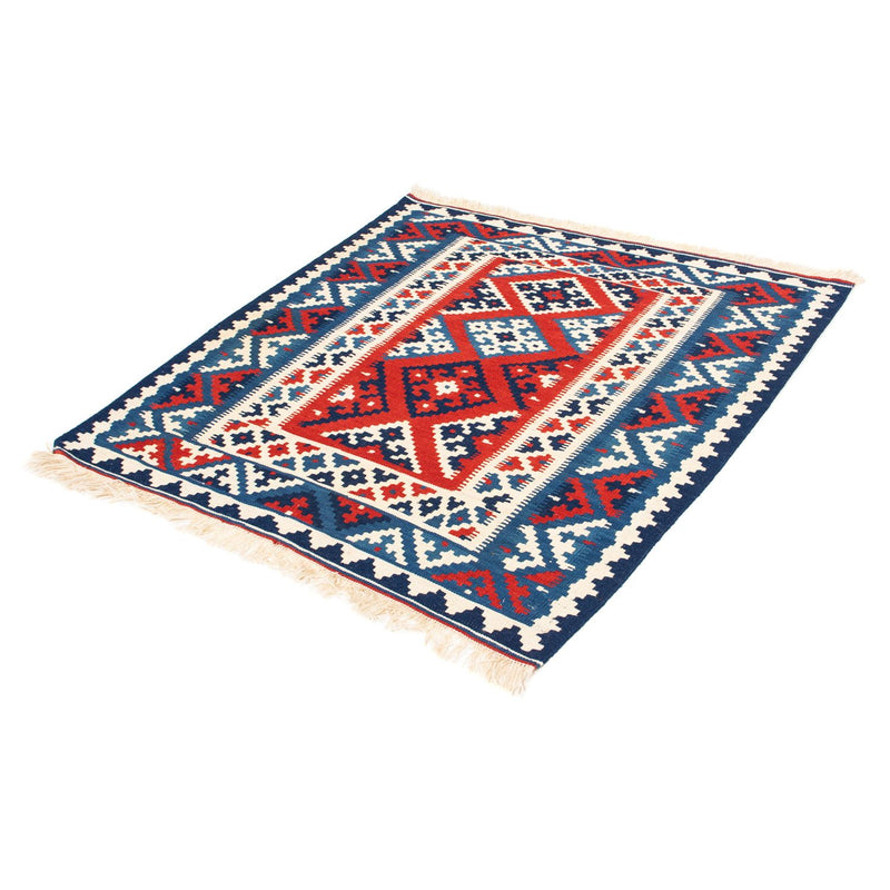 Tappeto Kelim - Orientale quadrato  - 103 x 103 cm - multicolore