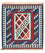 Tappeto Kelim - Orientale quadrato  - 108 x 103 cm - blu