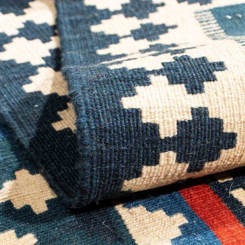 Tappeto Kelim - Orientale quadrato  - 105 x 102 cm - multicolore