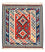 Tappeto Kelim - Orientale quadrato  - 106 x 100 cm - multicolore