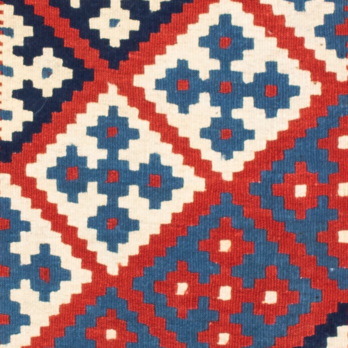 Tappeto Kelim - Orientale quadrato  - 101 x 96 cm - multicolore