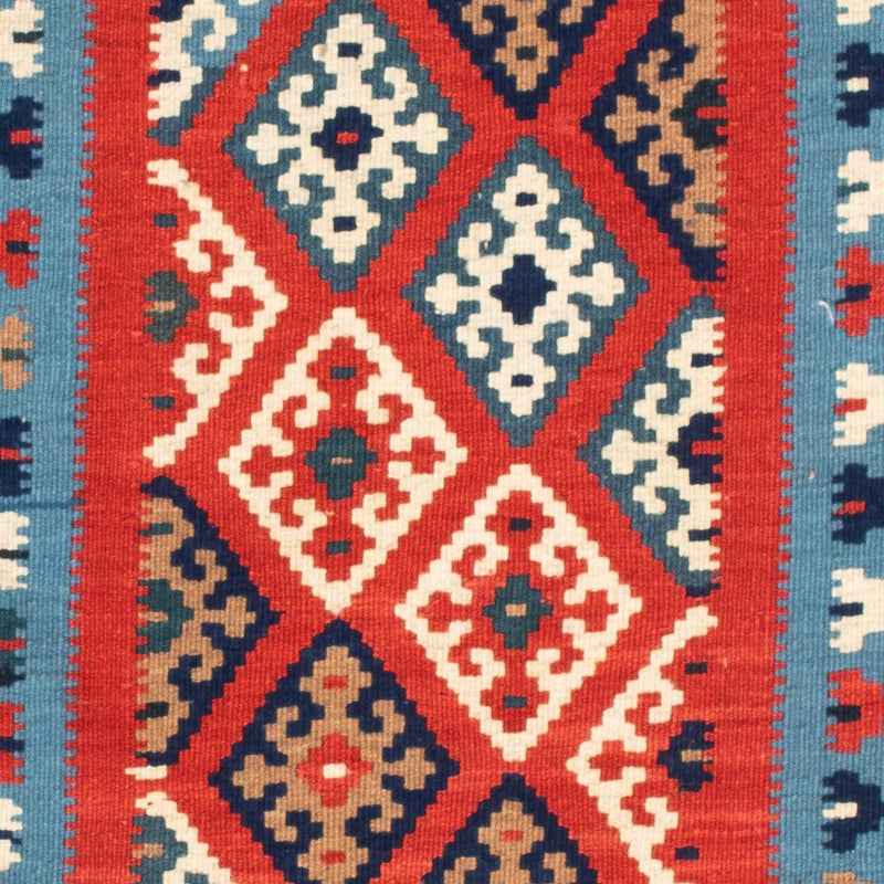 Tappeto Kelim - Orientale quadrato  - 104 x 100 cm - multicolore
