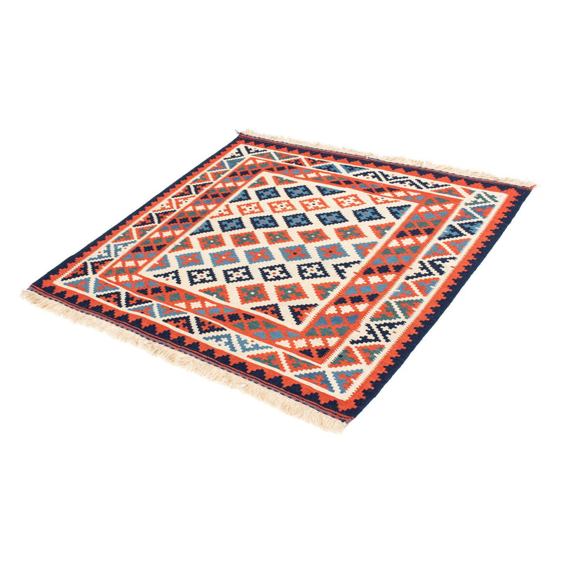 Tappeto Kelim - Orientale quadrato  - 110 x 104 cm - ruggine
