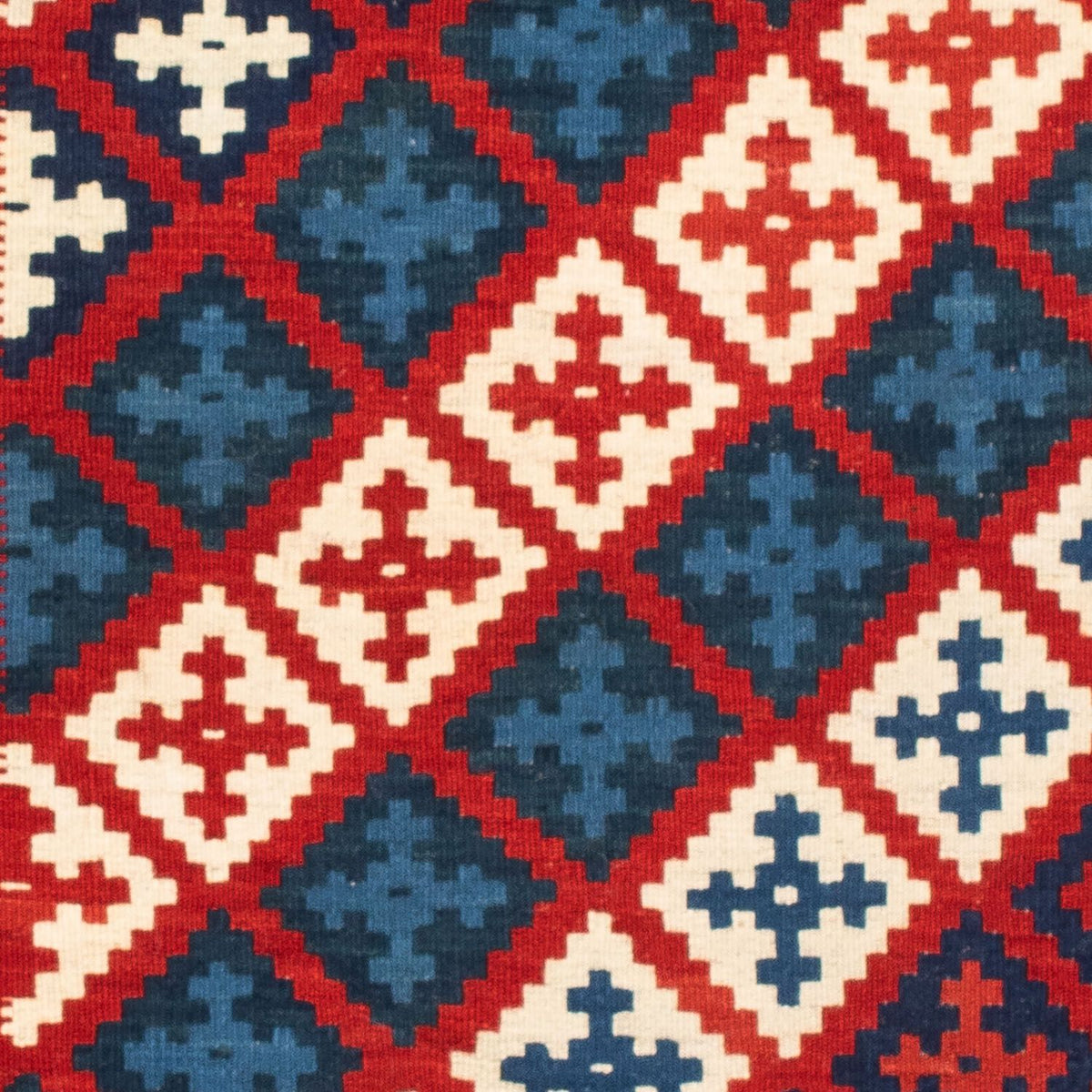 Tappeto Kelim - Orientale quadrato  - 105 x 104 cm - multicolore