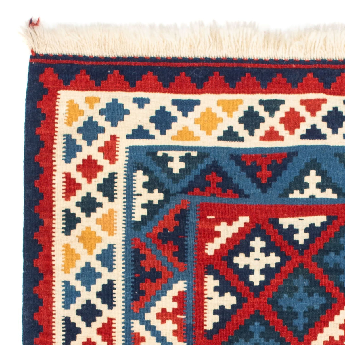 Tappeto Kelim - Orientale quadrato  - 105 x 104 cm - multicolore