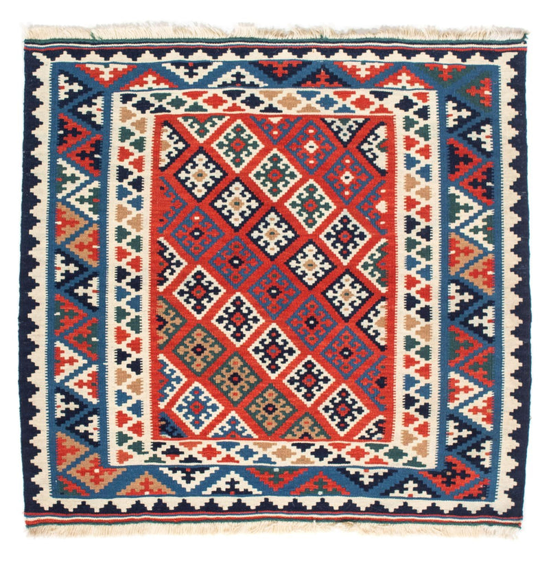 Tappeto Kelim - Orientale quadrato  - 103 x 100 cm - multicolore