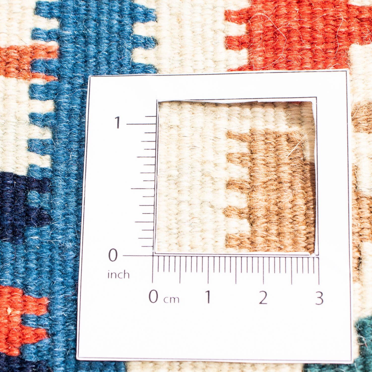 Tappeto Kelim - Orientale quadrato  - 103 x 100 cm - multicolore