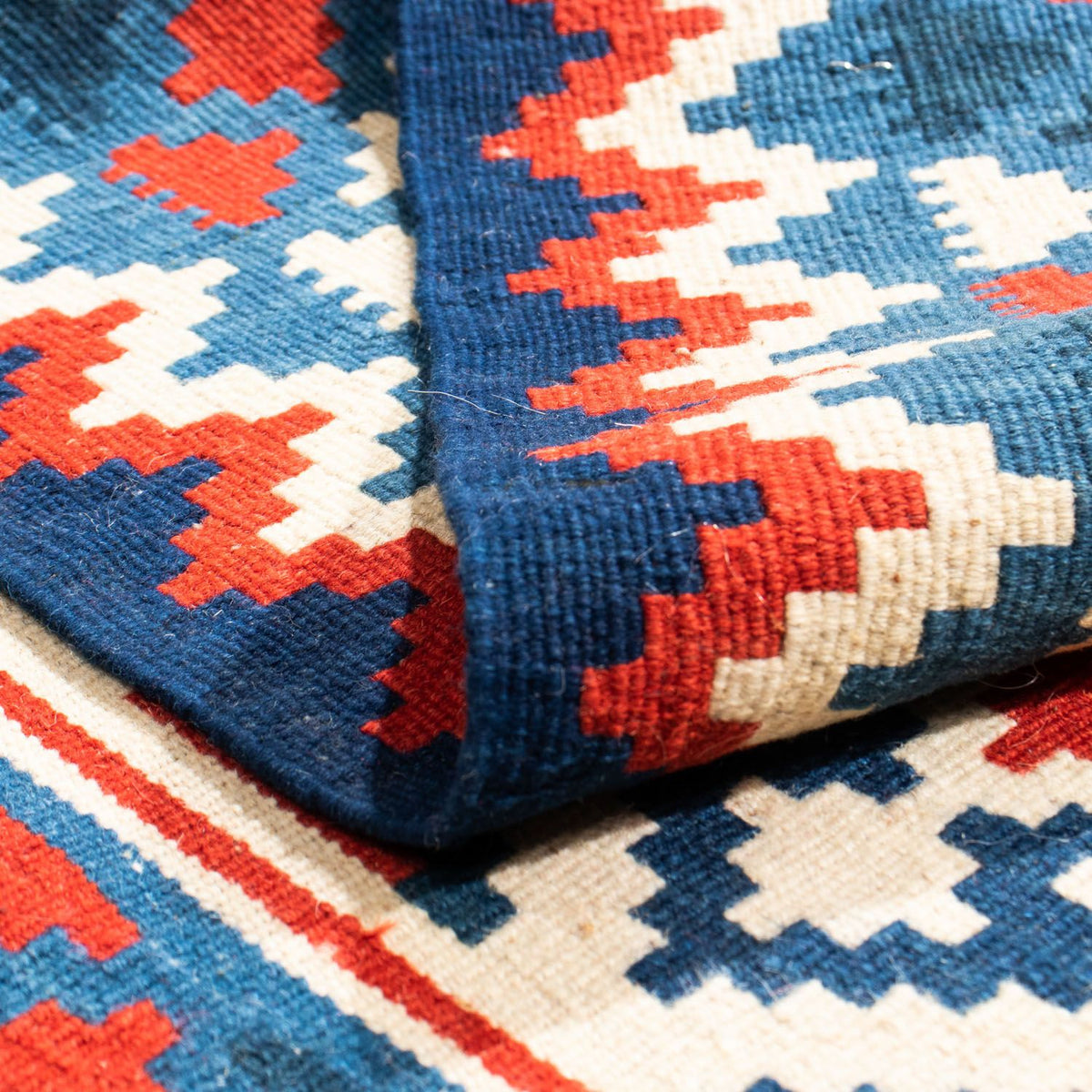 Tappeto Kelim - Orientale quadrato  - 103 x 102 cm - beige