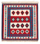 Kilim Fars Tappeto 106x103cm