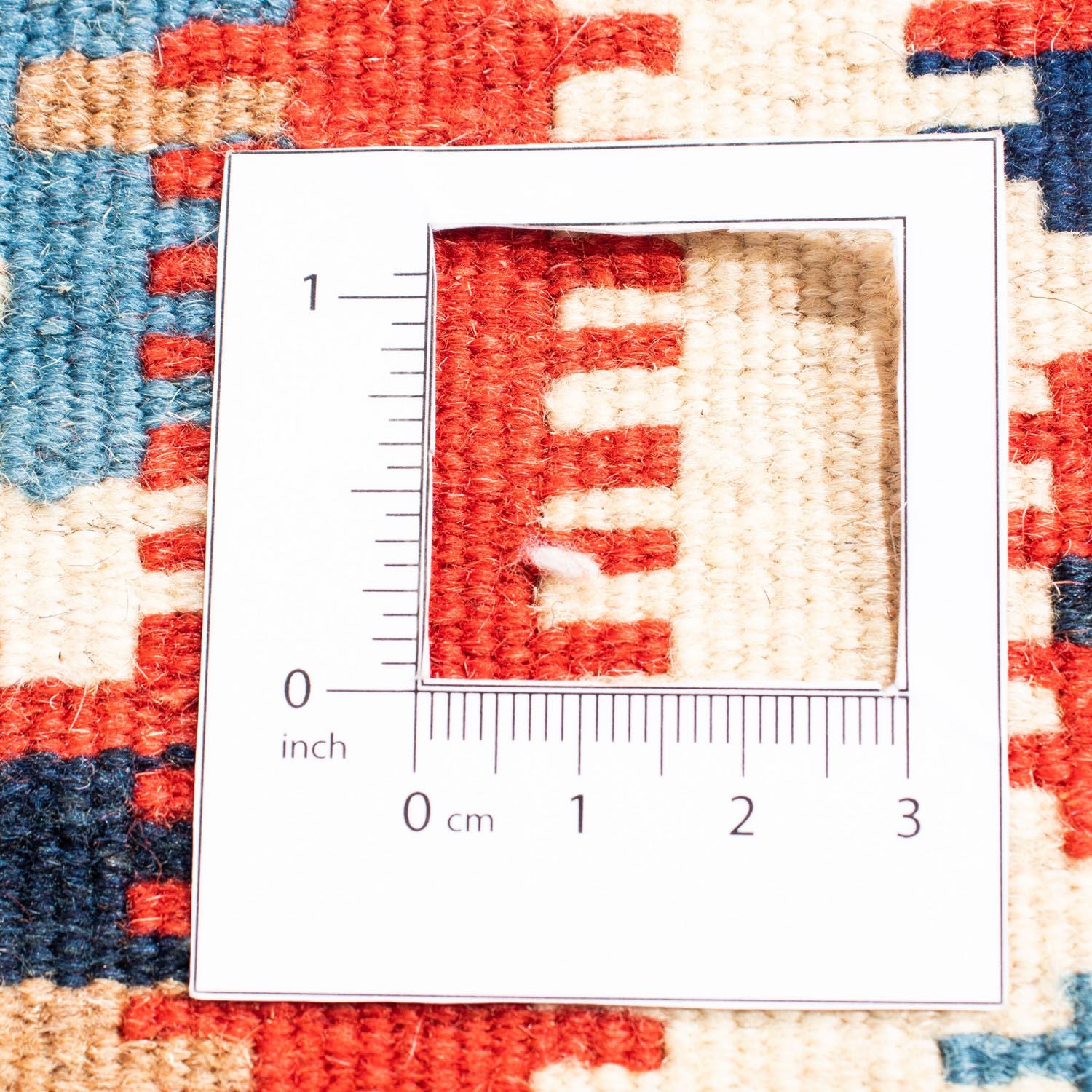 Tappeto Kelim - Orientale quadrato  - 105 x 102 cm - rosso