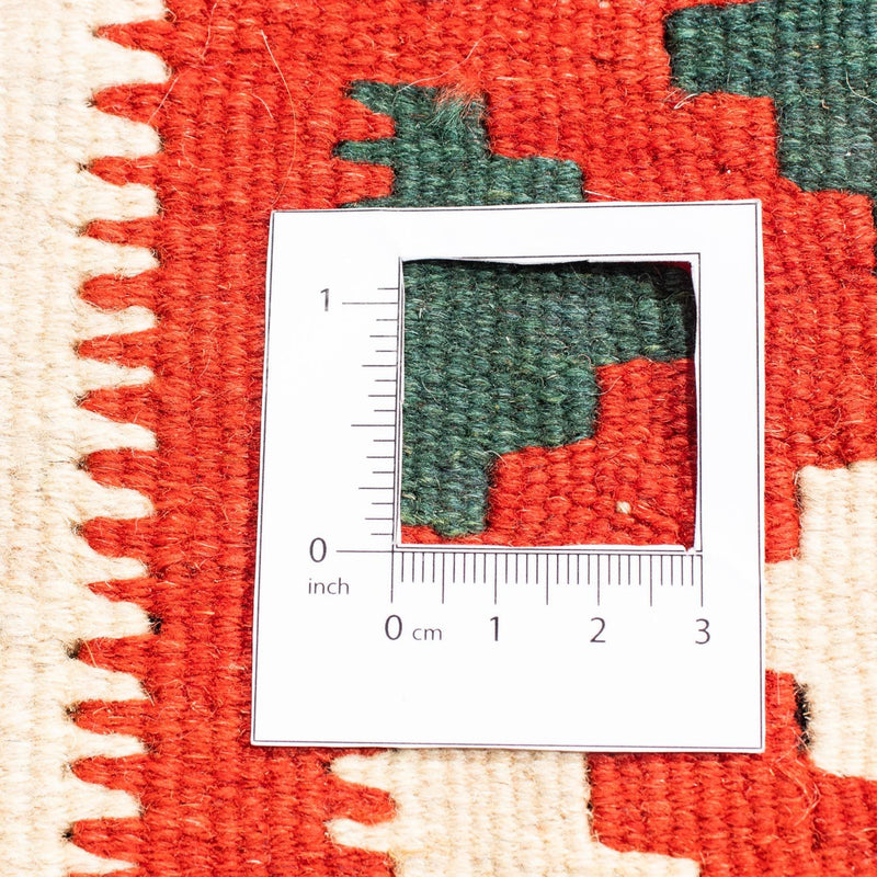 Tappeto Kelim - Orientale quadrato  - 111 x 105 cm - rosso