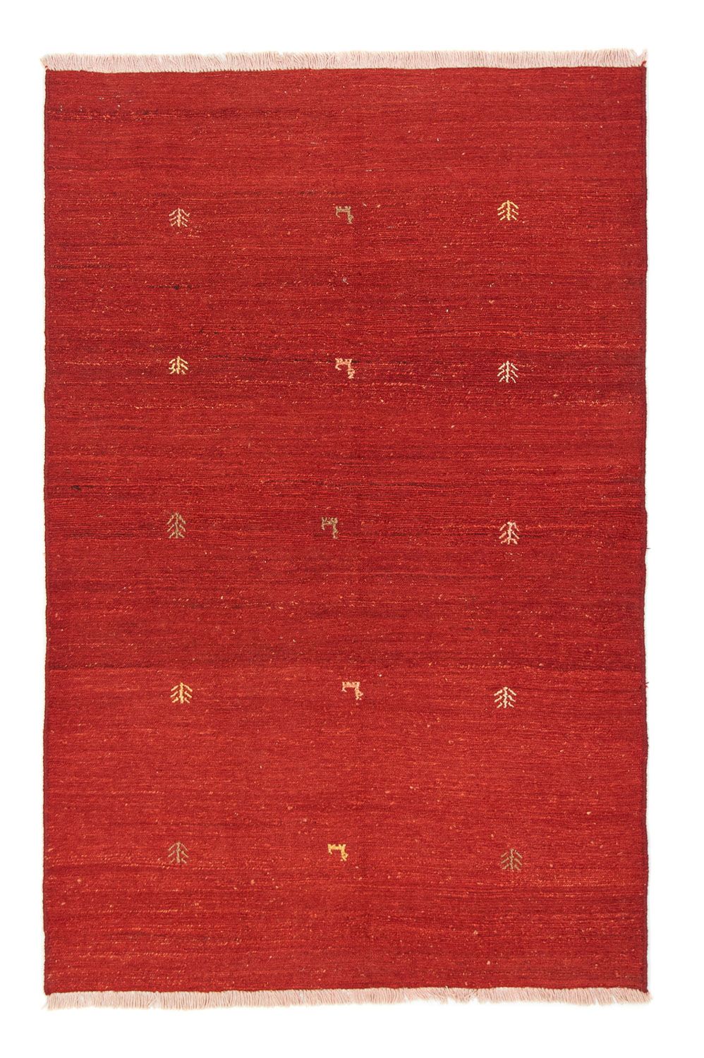 Tappeto Gabbeh - Persero - 187 x 121 cm - rosso