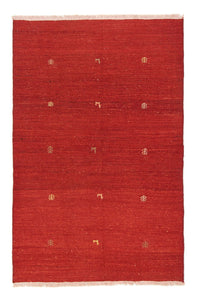 Tappeto Gabbeh - Persero - 187 x 121 cm - rosso