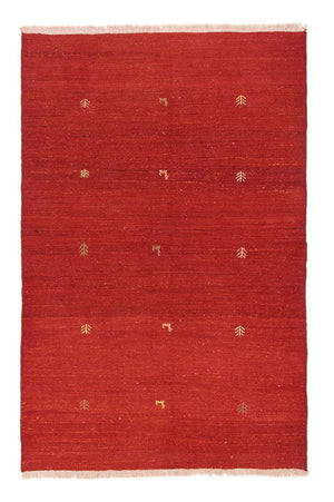 Tappeto Gabbeh - Persero - 187 x 121 cm - rosso