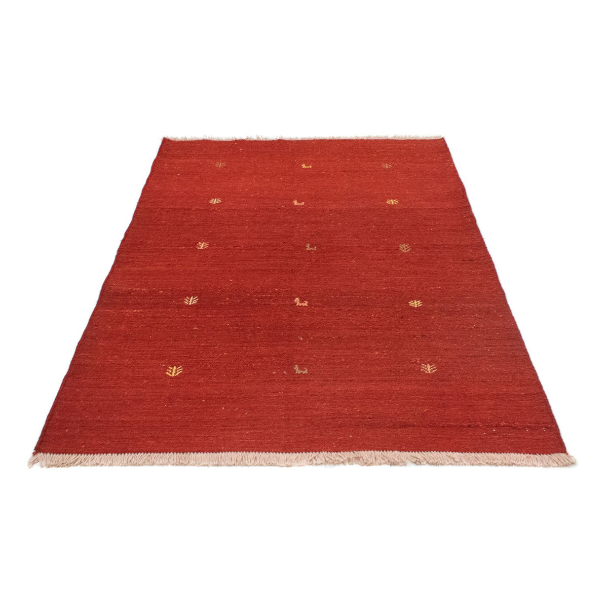 Tappeto Gabbeh - Persero - 187 x 121 cm - rosso