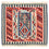 Tappeto Kelim - Orientale quadrato  - 104 x 99 cm - rosso